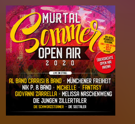 Murtal Sommer Open Air Line Up – Schlager Festival – 2022 – Tickets kaufen