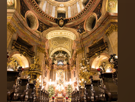 Klassische Musik genießen in der Peterskirche in Wien! Bild: oeticket.com