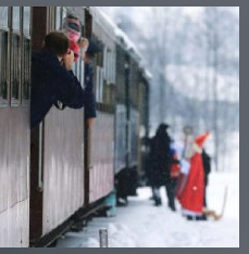Eisenbahn Romantik für Kinder – Nikolausfahrt mit dem Wälderbähnle 2021 – Tickets kaufen