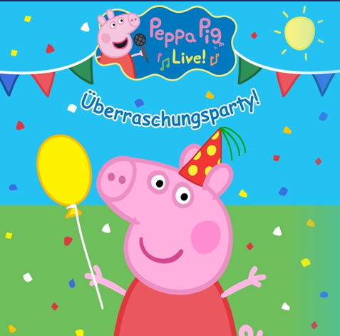 Theater für Kinder – Peppa Pig Live! – Die Überraschungsparty – Graz – Wien – Linz – Telfs – Tickets kaufen