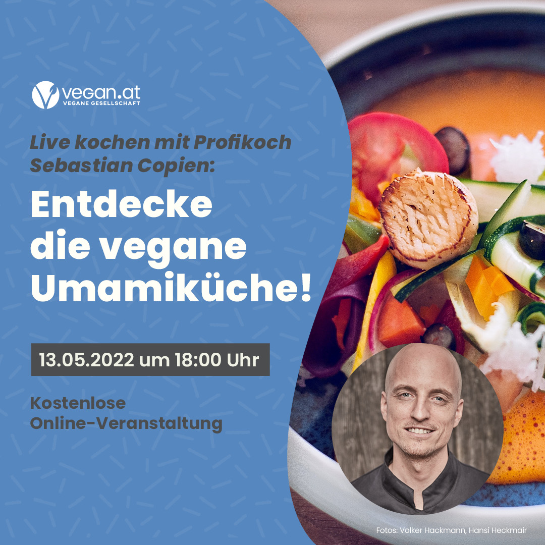 WEBINAR: LIVE KOCHEN mit Sebastian Copien – Entdecke die vegane Umami-Küche!
