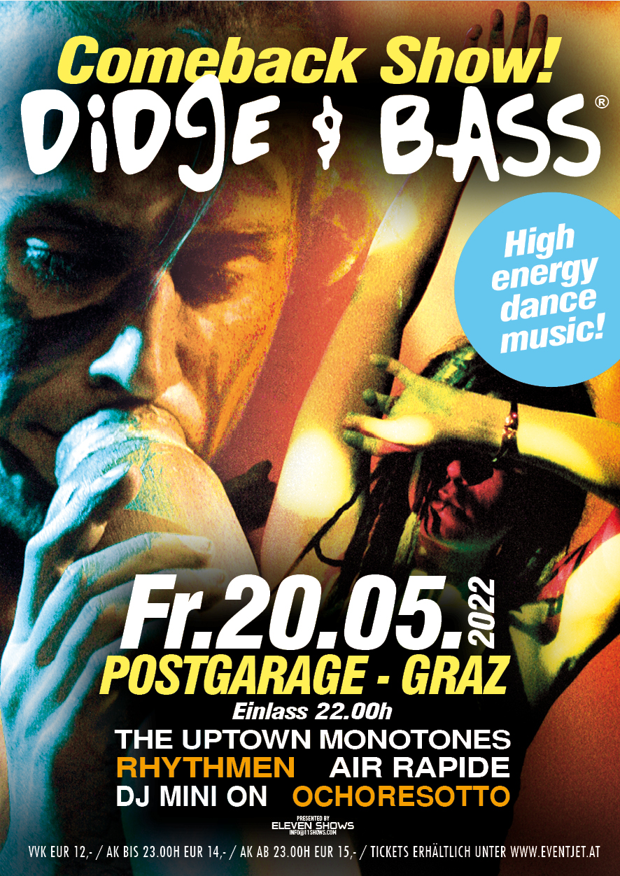 DIDGE & BASS – Postgarage Graz