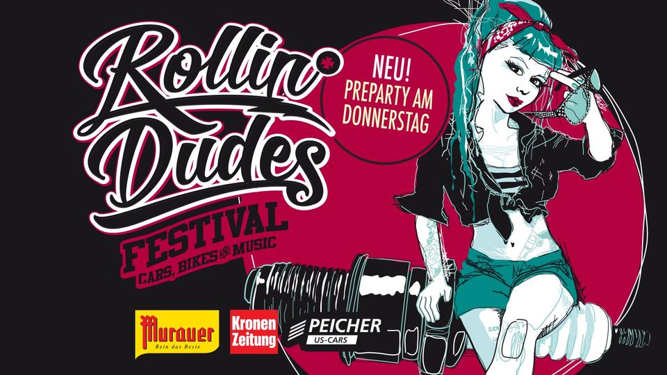 Rollin Dudes Festival – Cars, Bikes & Music – Route 69 – Leutschach